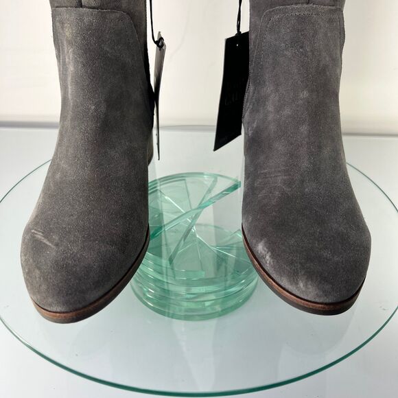 Vince Camuto Kochelda 2 Over the knee Suede Boots Gray Wide Calf - Picture 3 of 12